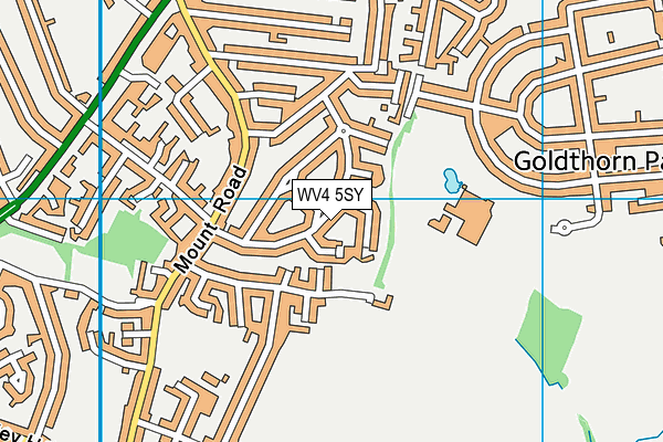 WV4 5SY map - OS VectorMap District (Ordnance Survey) WV4 5SY map - OS VectorMap District (Ordnance Survey)