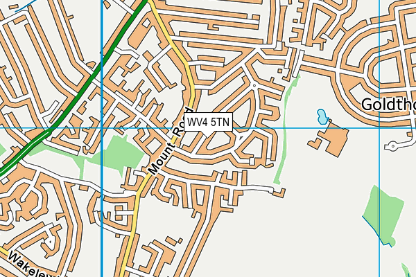WV4 5TN map - OS VectorMap District (Ordnance Survey) WV4 5TN map - OS VectorMap District (Ordnance Survey)