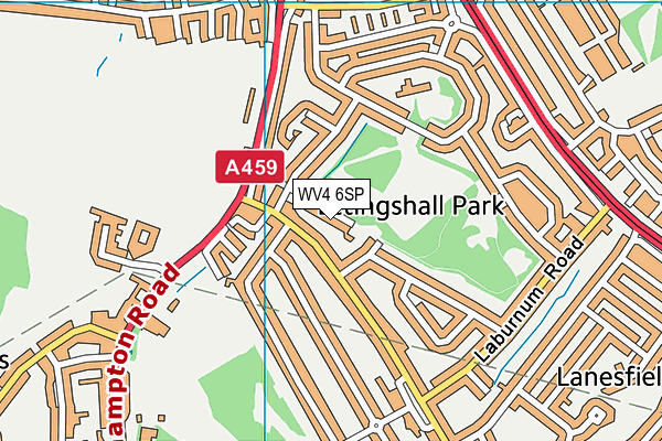 WV4 6SP map - OS VectorMap District (Ordnance Survey) WV4 6SP map - OS VectorMap District (Ordnance Survey)