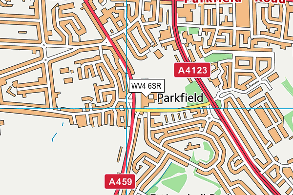 WV4 6SR map - OS VectorMap District (Ordnance Survey) WV4 6SR map - OS VectorMap District (Ordnance Survey)