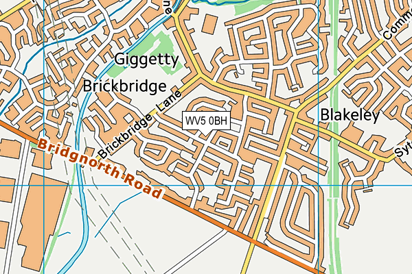 WV5 0BH map - OS VectorMap District (Ordnance Survey) WV5 0BH map - OS VectorMap District (Ordnance Survey)