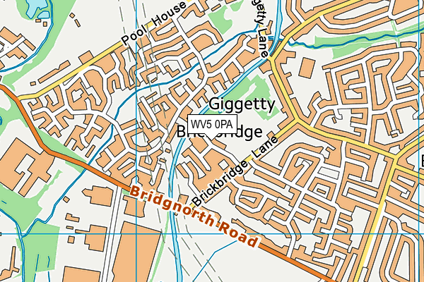 WV5 0PA map - OS VectorMap District (Ordnance Survey) WV5 0PA map - OS VectorMap District (Ordnance Survey)