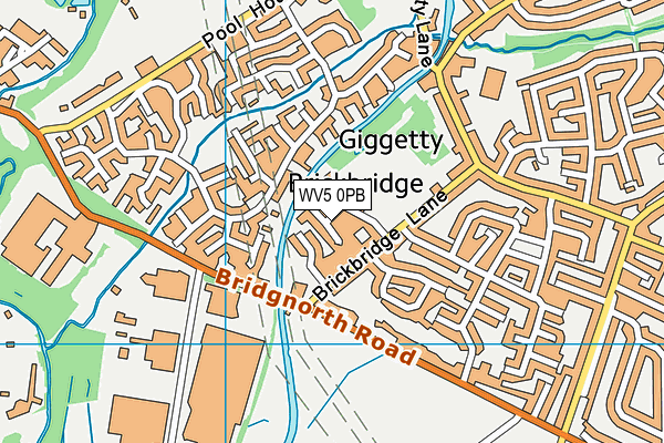 WV5 0PB map - OS VectorMap District (Ordnance Survey) WV5 0PB map - OS VectorMap District (Ordnance Survey)