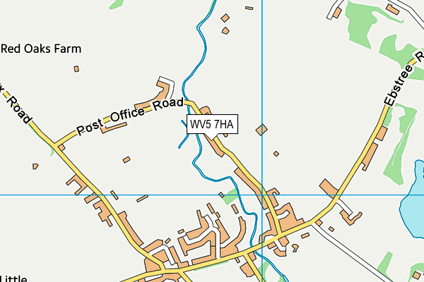 WV5 7HA map - OS VectorMap District (Ordnance Survey) WV5 7HA map - OS VectorMap District (Ordnance Survey)
