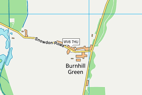 WV6 7HU map - OS VectorMap District (Ordnance Survey) WV6 7HU map - OS VectorMap District (Ordnance Survey)
