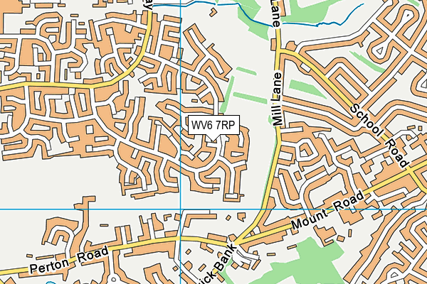 WV6 7RP map - OS VectorMap District (Ordnance Survey) WV6 7RP map - OS VectorMap District (Ordnance Survey)