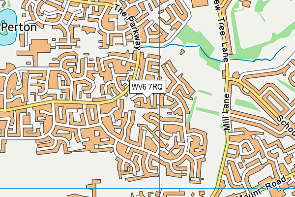 WV6 7RQ map - OS VectorMap District (Ordnance Survey) WV6 7RQ map - OS VectorMap District (Ordnance Survey)