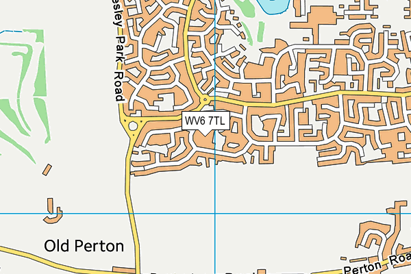 WV6 7TL map - OS VectorMap District (Ordnance Survey) WV6 7TL map - OS VectorMap District (Ordnance Survey)