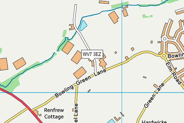 WV7 3EZ map - OS VectorMap District (Ordnance Survey) WV7 3EZ map - OS VectorMap District (Ordnance Survey)