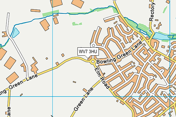 WV7 3HU map - OS VectorMap District (Ordnance Survey) WV7 3HU map - OS VectorMap District (Ordnance Survey)
