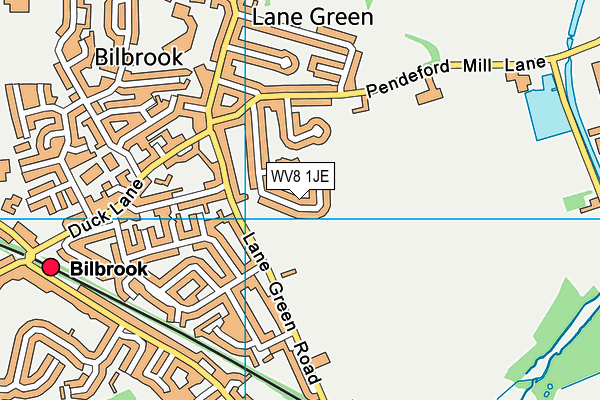 WV8 1JE map - OS VectorMap District (Ordnance Survey) WV8 1JE map - OS VectorMap District (Ordnance Survey)