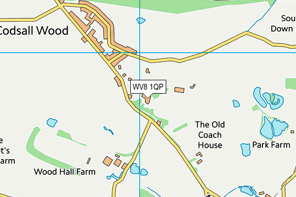 WV8 1QP map - OS VectorMap District (Ordnance Survey) WV8 1QP map - OS VectorMap District (Ordnance Survey)