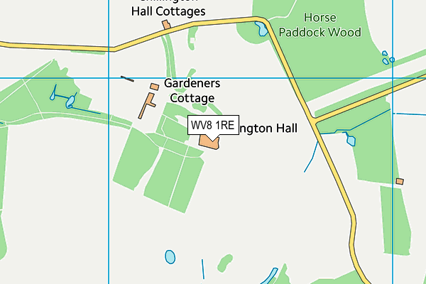 WV8 1RE map - OS VectorMap District (Ordnance Survey) WV8 1RE map - OS VectorMap District (Ordnance Survey)
