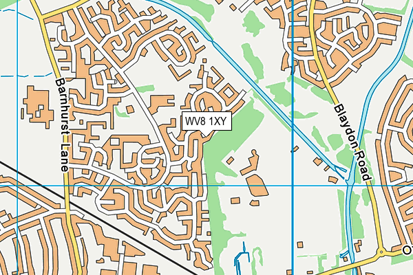 WV8 1XY map - OS VectorMap District (Ordnance Survey) WV8 1XY map - OS VectorMap District (Ordnance Survey)
