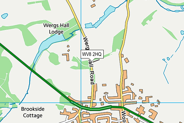 WV8 2HQ map - OS VectorMap District (Ordnance Survey) WV8 2HQ map - OS VectorMap District (Ordnance Survey)