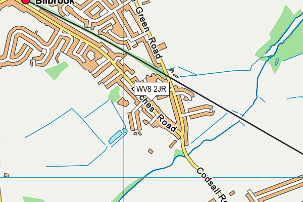 WV8 2JR map - OS VectorMap District (Ordnance Survey) WV8 2JR map - OS VectorMap District (Ordnance Survey)