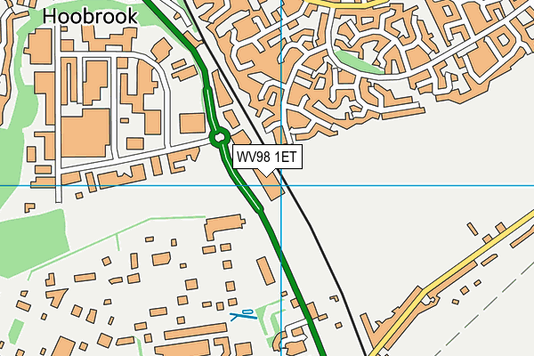 WV98 1ET map - OS VectorMap District (Ordnance Survey) WV98 1ET map - OS VectorMap District (Ordnance Survey)