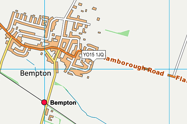 YO15 1JQ map - OS VectorMap District (Ordnance Survey)