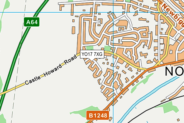 YO17 7XG map - OS VectorMap District (Ordnance Survey) YO17 7XG map - OS VectorMap District (Ordnance Survey)