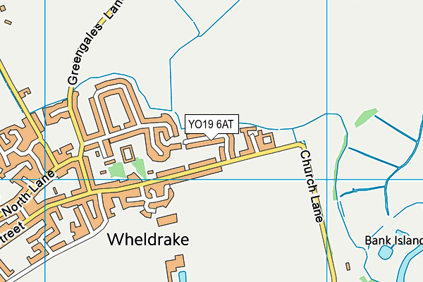 YO19 6AT map - OS VectorMap District (Ordnance Survey) YO19 6AT map - OS VectorMap District (Ordnance Survey)