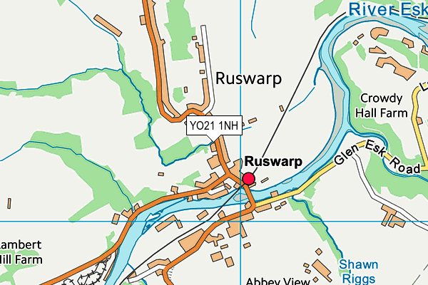 YO21 1NH map - OS VectorMap District (Ordnance Survey) YO21 1NH map - OS VectorMap District (Ordnance Survey)