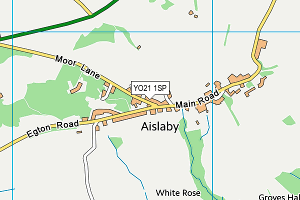 YO21 1SP map - OS VectorMap District (Ordnance Survey) YO21 1SP map - OS VectorMap District (Ordnance Survey)