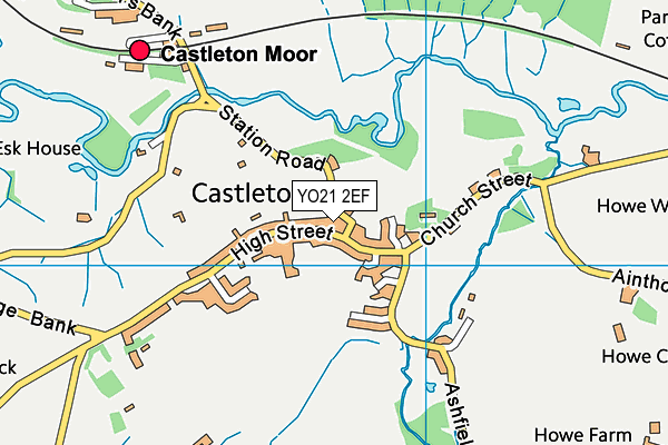YO21 2EF map - OS VectorMap District (Ordnance Survey) YO21 2EF map - OS VectorMap District (Ordnance Survey)