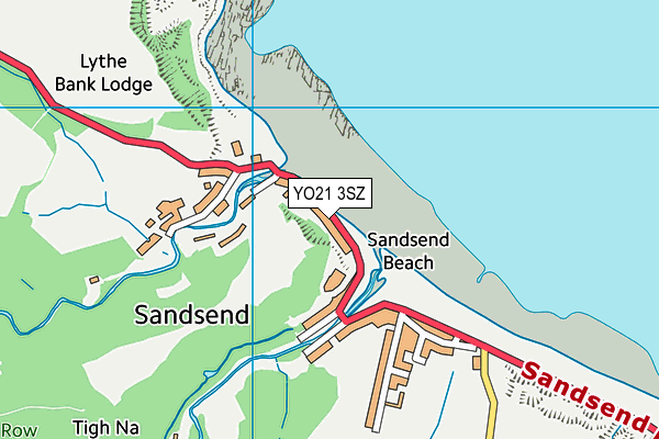 YO21 3SZ map - OS VectorMap District (Ordnance Survey) YO21 3SZ map - OS VectorMap District (Ordnance Survey)