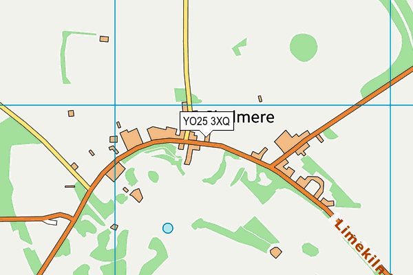 YO25 3XQ map - OS VectorMap District (Ordnance Survey) YO25 3XQ map - OS VectorMap District (Ordnance Survey)
