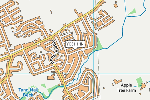 YO31 1HN map - OS VectorMap District (Ordnance Survey) YO31 1HN map - OS VectorMap District (Ordnance Survey)
