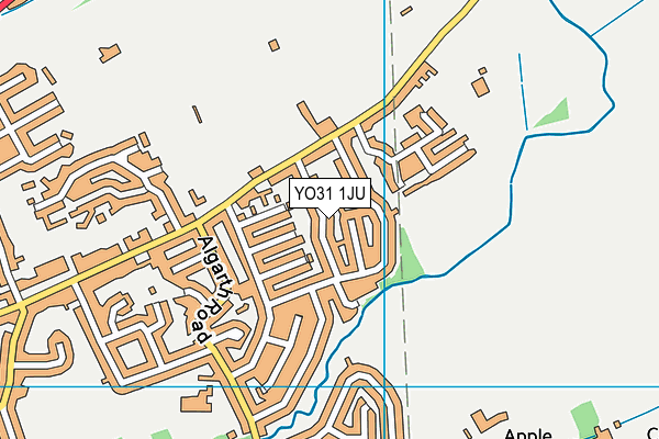 YO31 1JU map - OS VectorMap District (Ordnance Survey) YO31 1JU map - OS VectorMap District (Ordnance Survey)