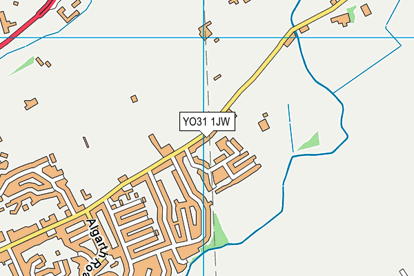 YO31 1JW map - OS VectorMap District (Ordnance Survey) YO31 1JW map - OS VectorMap District (Ordnance Survey)