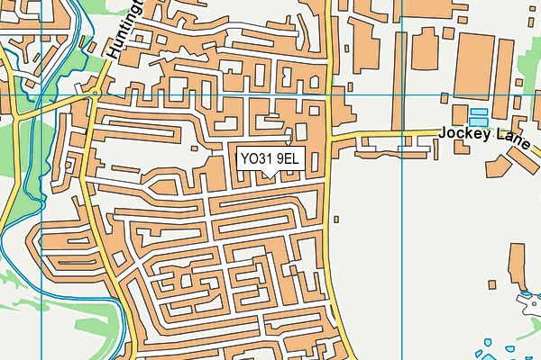 YO31 9EL map - OS VectorMap District (Ordnance Survey) YO31 9EL map - OS VectorMap District (Ordnance Survey)