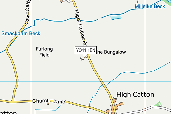 YO41 1EN map - OS VectorMap District (Ordnance Survey) YO41 1EN map - OS VectorMap District (Ordnance Survey)