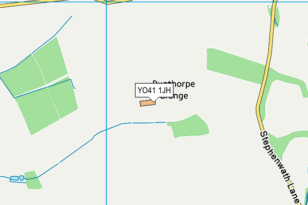 YO41 1JH map - OS VectorMap District (Ordnance Survey) YO41 1JH map - OS VectorMap District (Ordnance Survey)