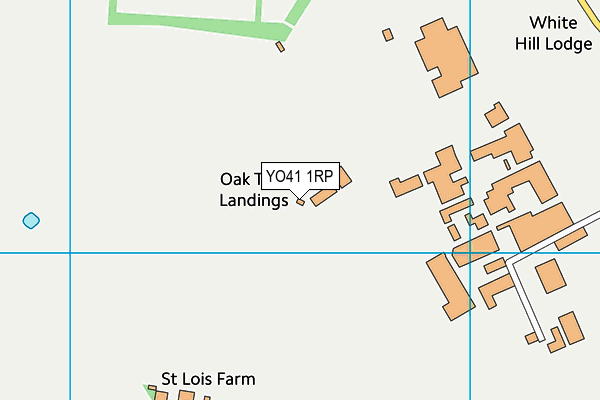 YO41 1RP map - OS VectorMap District (Ordnance Survey) YO41 1RP map - OS VectorMap District (Ordnance Survey)