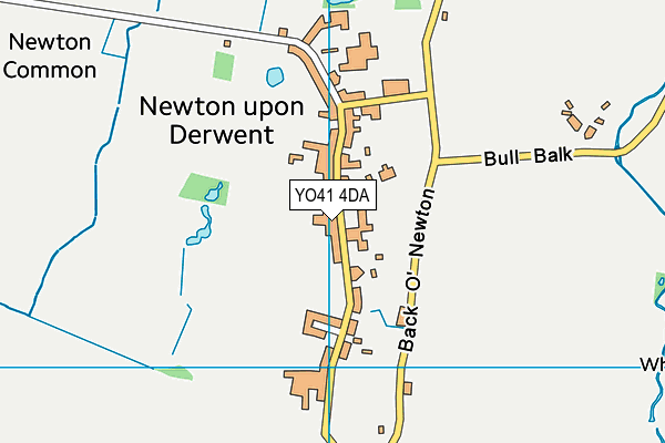 YO41 4DA map - OS VectorMap District (Ordnance Survey)