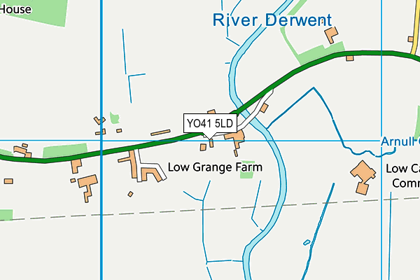 YO41 5LD map - OS VectorMap District (Ordnance Survey) YO41 5LD map - OS VectorMap District (Ordnance Survey)