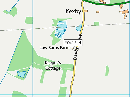 YO41 5LH map - OS VectorMap District (Ordnance Survey) YO41 5LH map - OS VectorMap District (Ordnance Survey)