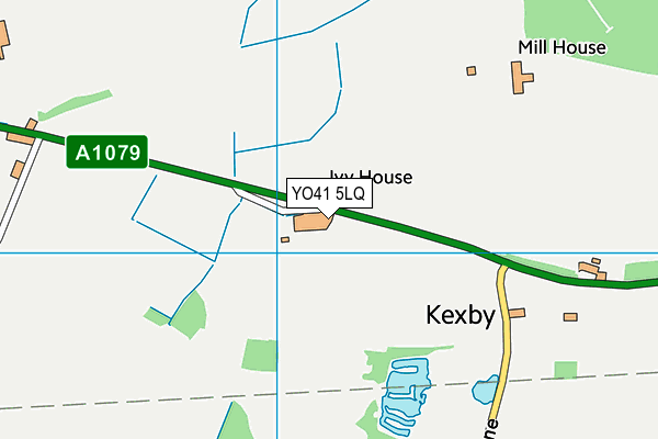 YO41 5LQ map - OS VectorMap District (Ordnance Survey) YO41 5LQ map - OS VectorMap District (Ordnance Survey)