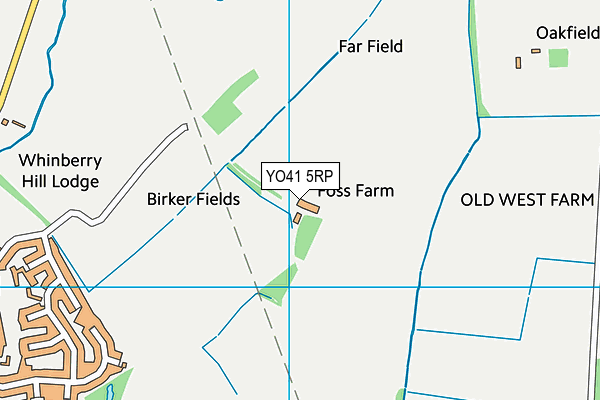 YO41 5RP map - OS VectorMap District (Ordnance Survey) YO41 5RP map - OS VectorMap District (Ordnance Survey)