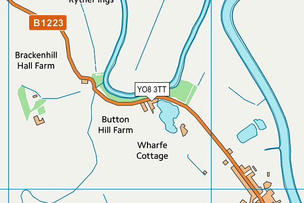 YO8 3TT map - OS VectorMap District (Ordnance Survey) YO8 3TT map - OS VectorMap District (Ordnance Survey)