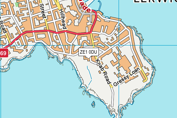 ZE1 0DU map - OS VectorMap District (Ordnance Survey) ZE1 0DU map - OS VectorMap District (Ordnance Survey)