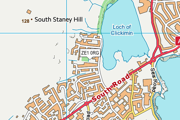 ZE1 0RG map - OS VectorMap District (Ordnance Survey) ZE1 0RG map - OS VectorMap District (Ordnance Survey)