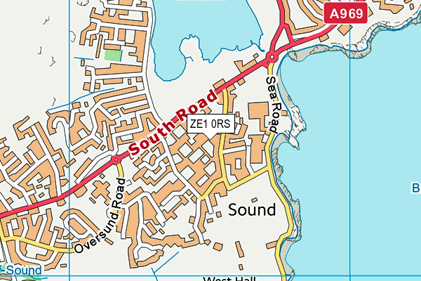ZE1 0RS map - OS VectorMap District (Ordnance Survey) ZE1 0RS map - OS VectorMap District (Ordnance Survey)