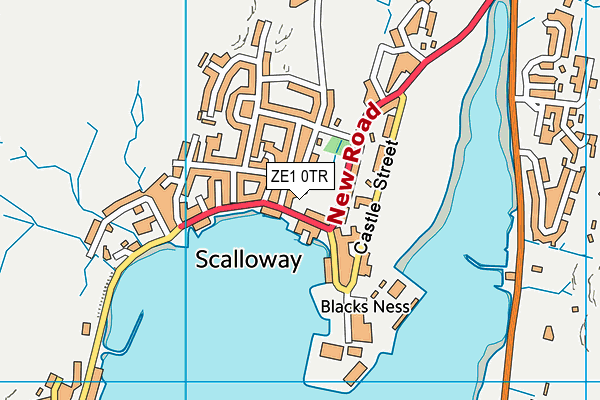 ZE1 0TR map - OS VectorMap District (Ordnance Survey) ZE1 0TR map - OS VectorMap District (Ordnance Survey)