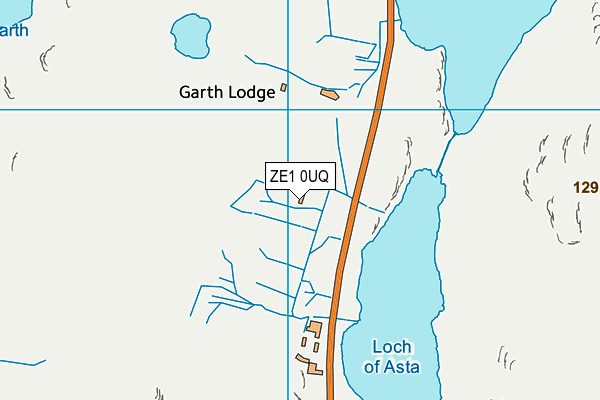 ZE1 0UQ map - OS VectorMap District (Ordnance Survey) ZE1 0UQ map - OS VectorMap District (Ordnance Survey)