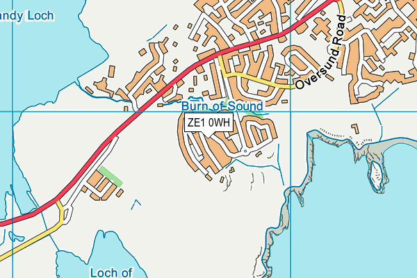 ZE1 0WH map - OS VectorMap District (Ordnance Survey) ZE1 0WH map - OS VectorMap District (Ordnance Survey)