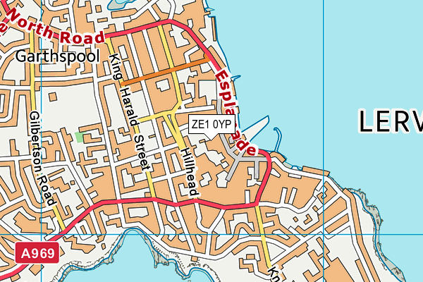 ZE1 0YP map - OS VectorMap District (Ordnance Survey) ZE1 0YP map - OS VectorMap District (Ordnance Survey)
