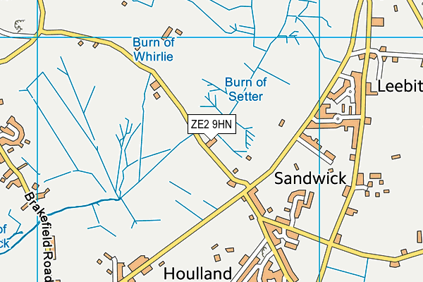 ZE2 9HN map - OS VectorMap District (Ordnance Survey) ZE2 9HN map - OS VectorMap District (Ordnance Survey)